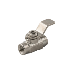Миниатюрен сферичен кран с вътрешна резба INOX AISI316 /66300/